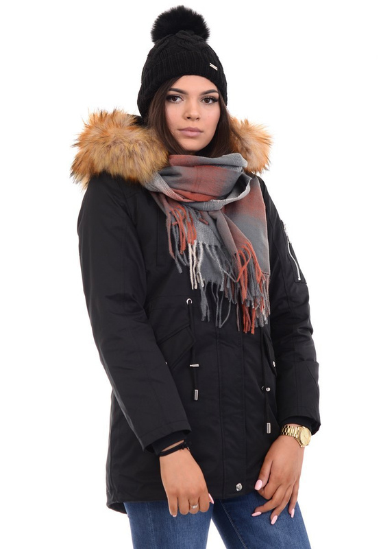 Szal Damski Czerwono-Zielony