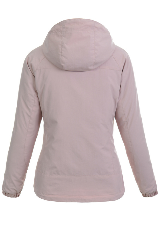 Damska Kurtka Parka Przejściowa 3w1 Estera Różowa