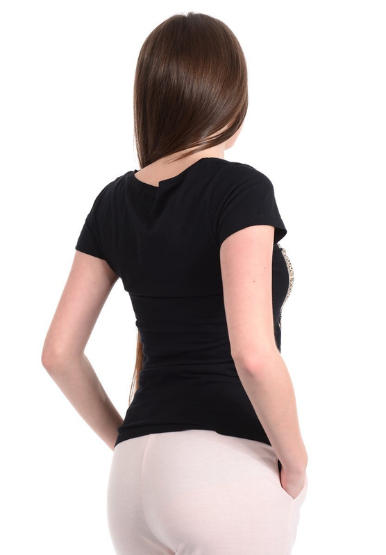 Damska Koszulka T-shirt Czarna