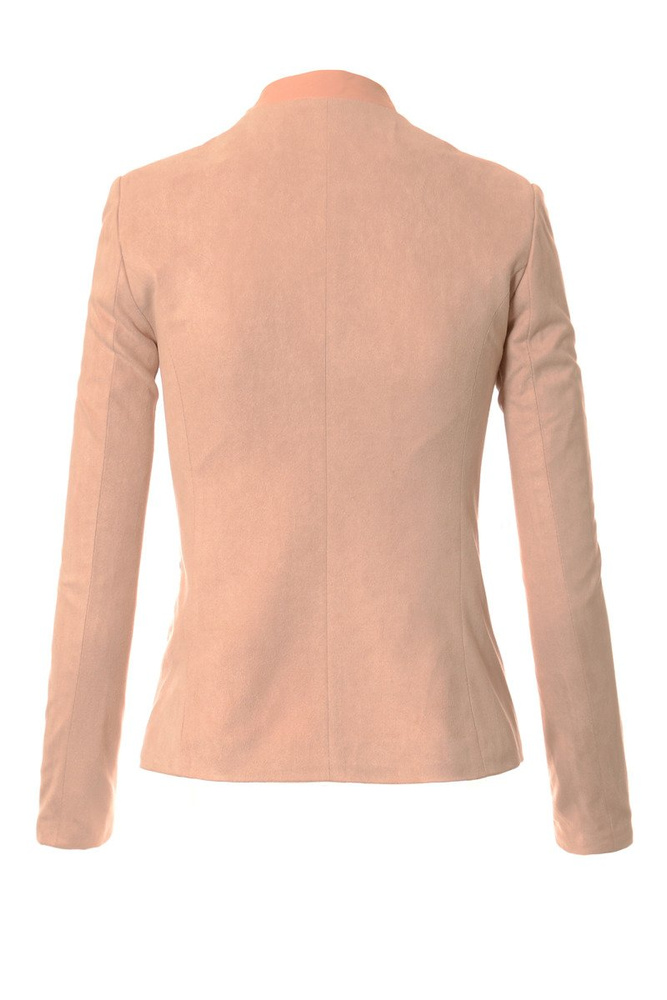 Damski Żakiet Pudrowy Róż
