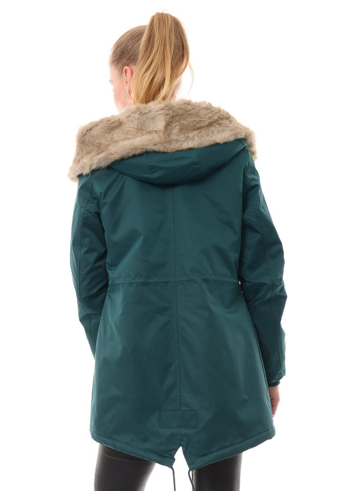 Damska Zimowa Parka Roksana Zielona