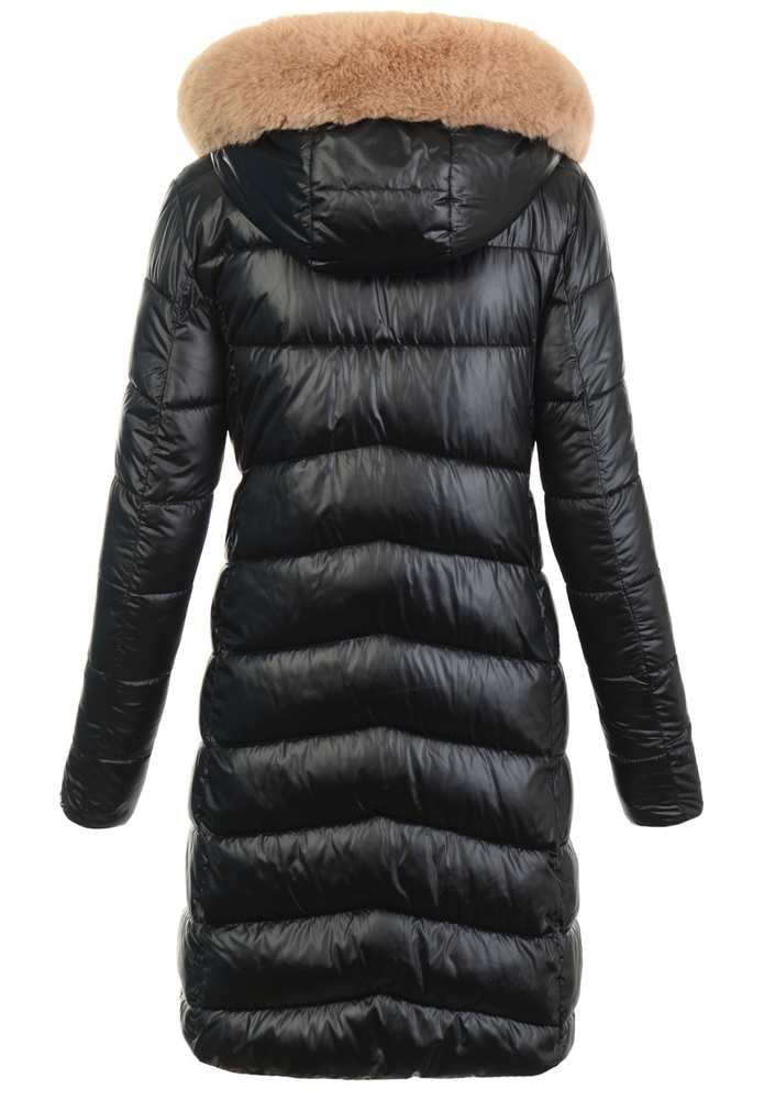 Damska Kurtka Ortalionowa Dwustronna Lora Czarna