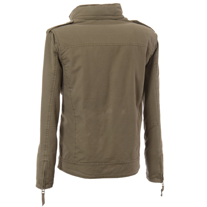 Męska Kurtka Jesienna Khaki