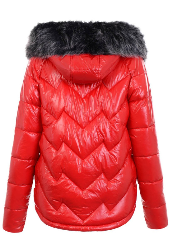 Damska Kurtka Ortalionowa Michalina Czerwona