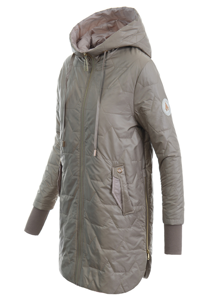 Damska Kurtka Przejściowa Wiosenna Malika Beżowa