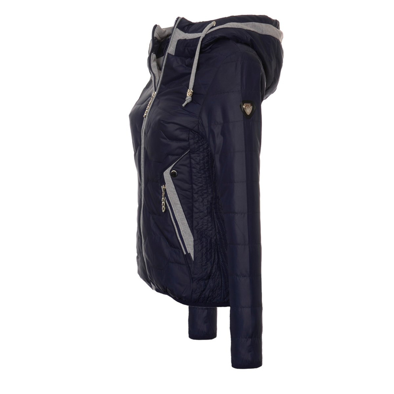 Damska Kurtka Ortalionowa Wiosenna - Jesienna Vittoria Granatowa