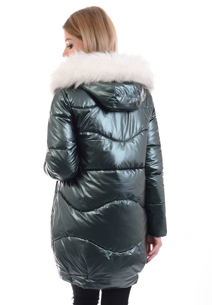 Damska Kurtka Ortalionowa Zielona