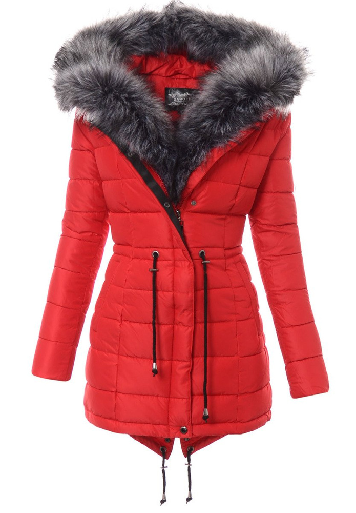 Kurtka Zimowa Nina Czerwona