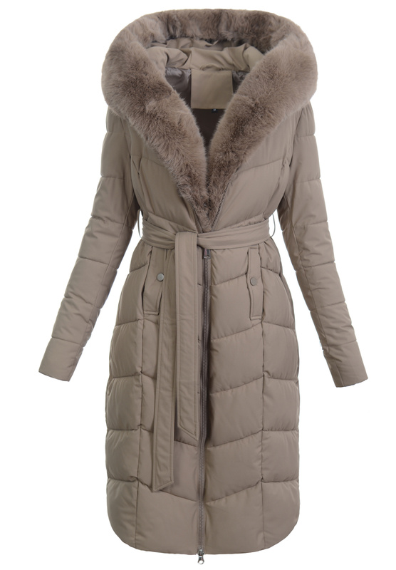 Damska Kurtka Zimowa Hana Brązowa