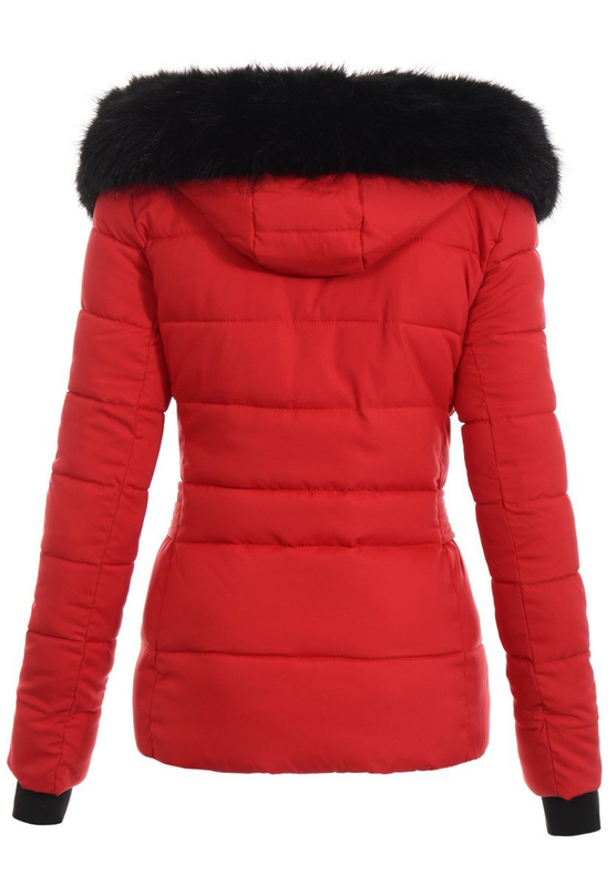 Kurtka Zimowa Bella Czerwona