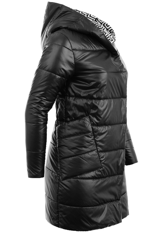 Damska Wiosenna Kurtka Felicjana Czarna