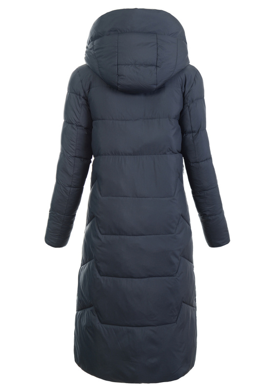 Damska Kurtka Ortalionowa Długa Luiza Granatowa