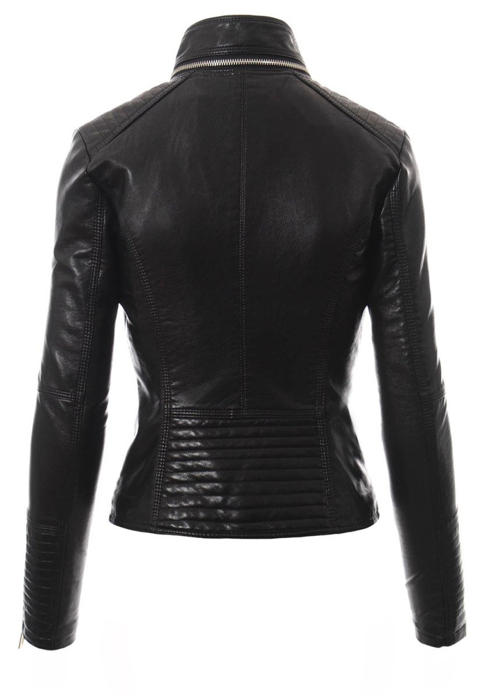 Rewelacyjna Damska Kurtka Ramoneska Tatiana Czarna