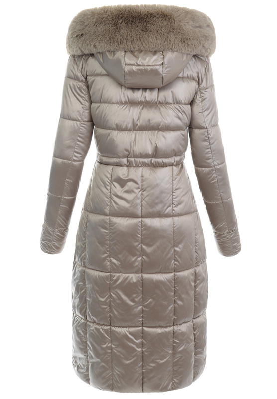 Damska Kurtka Pikowana Julita Beżowa