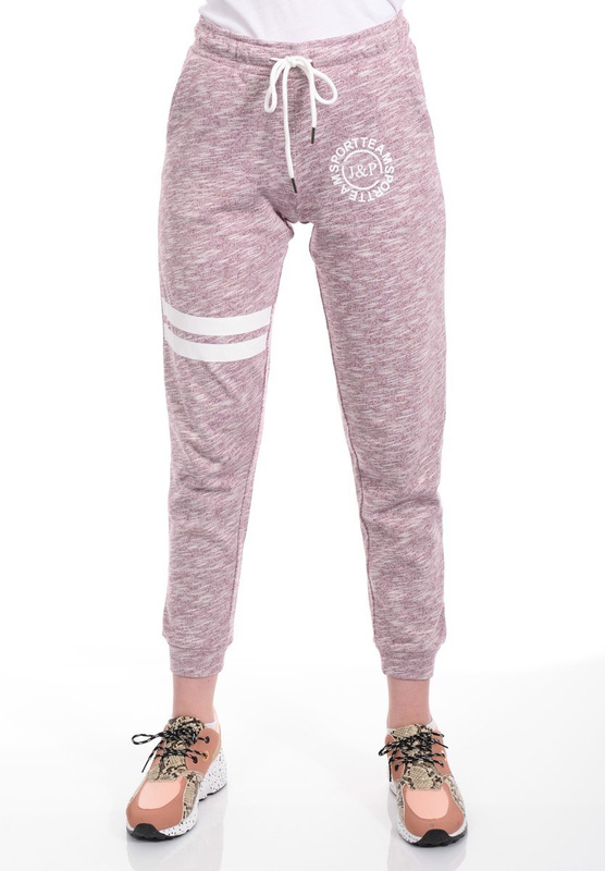 Damskie Spodnie Dresowe Różowe