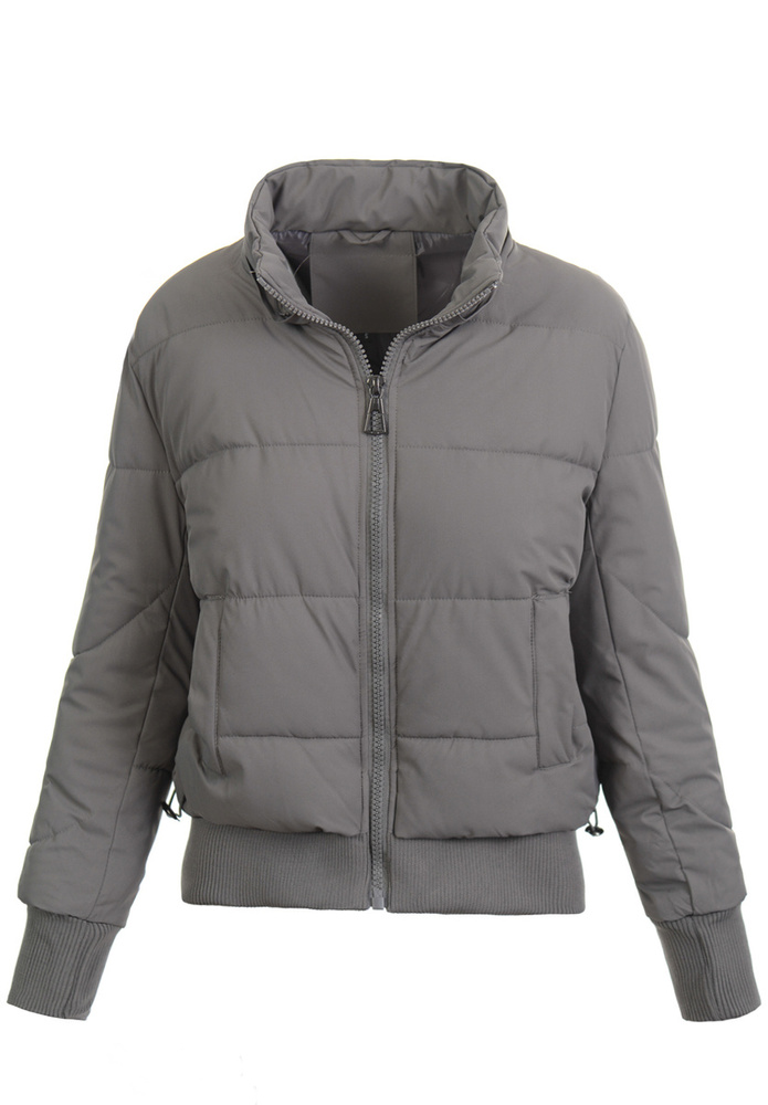 Damska Kurtka Zimowa Oversize Melisa Grafitowa