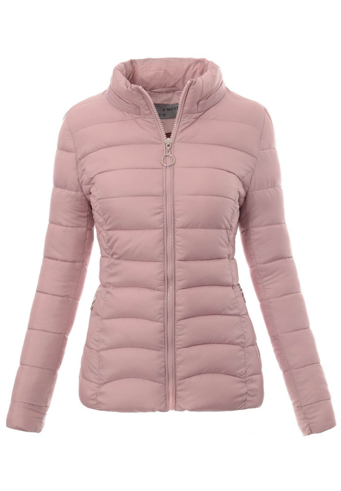 Damska Zimowa Kurtka Ortalionowa Daria Różowa