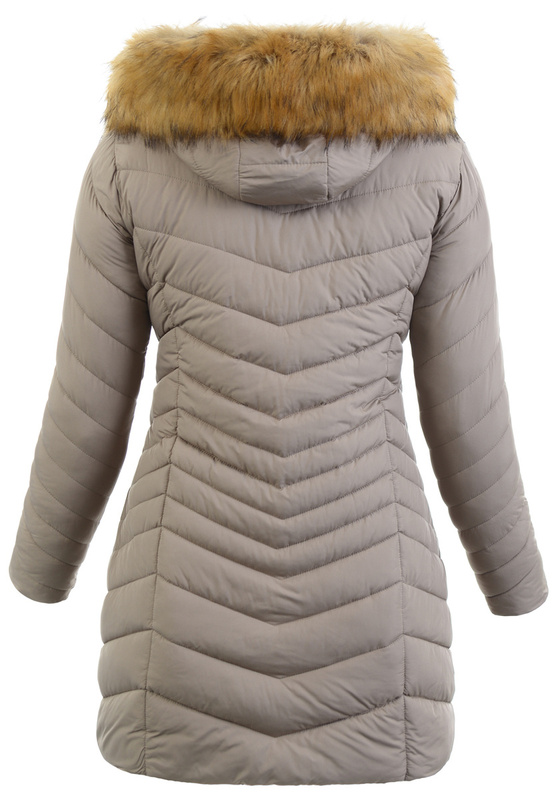 Damska Kurtka Ortalionowa Bogusława Beżowa