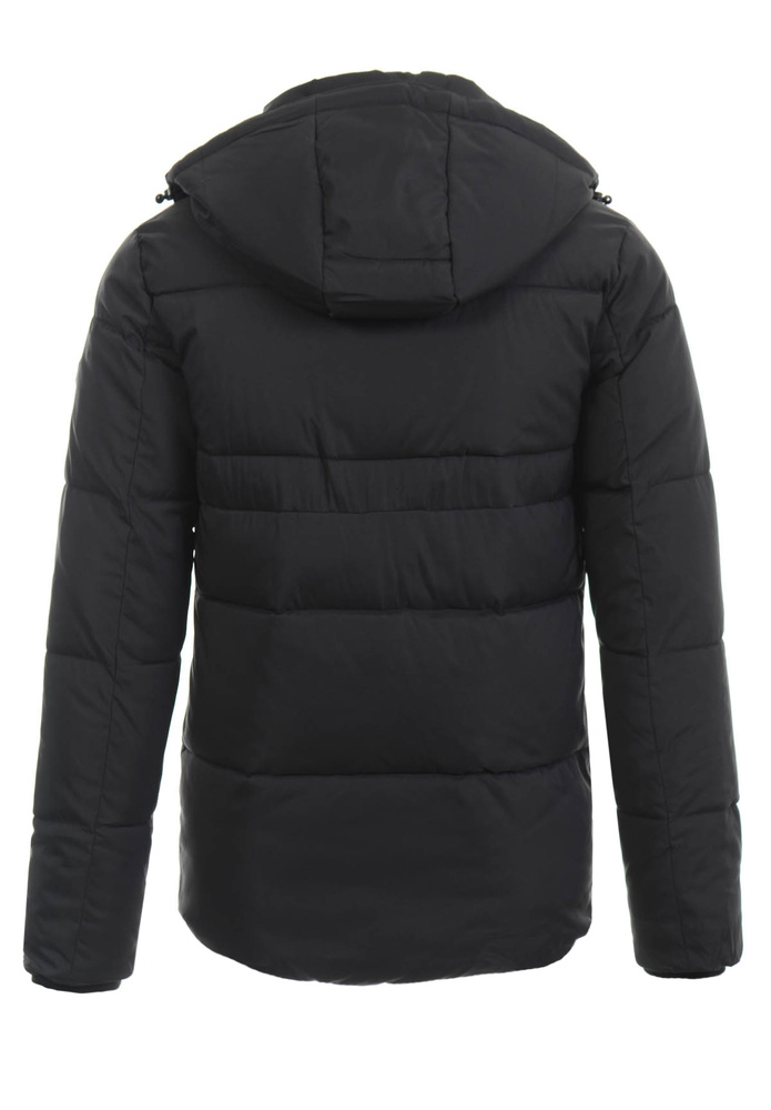 Męska Zimowa Kurtka Roman Czarna