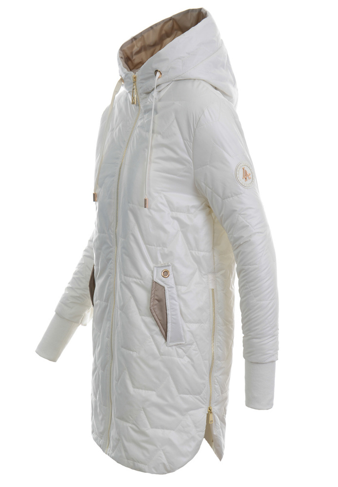 Damska Kurtka Przejściowa Wiosenna Manuela Ecru