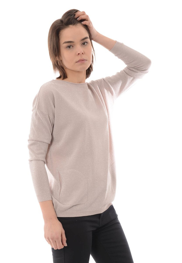 Damska Bluzka Oversize Różowa