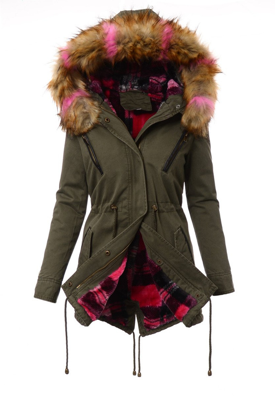 Parka Zimowa Zielona