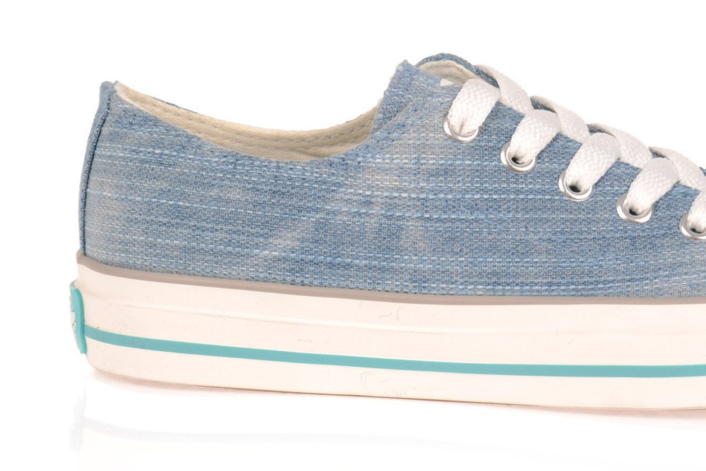 Niskie Trampki Tenisówki Jeansowe