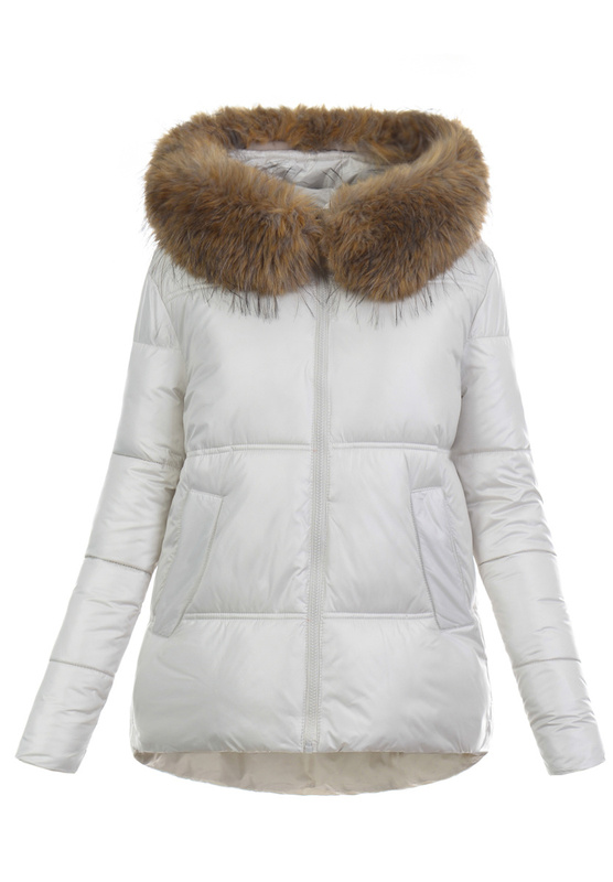 Damska Kurtka Pikowana Zuza Ecru