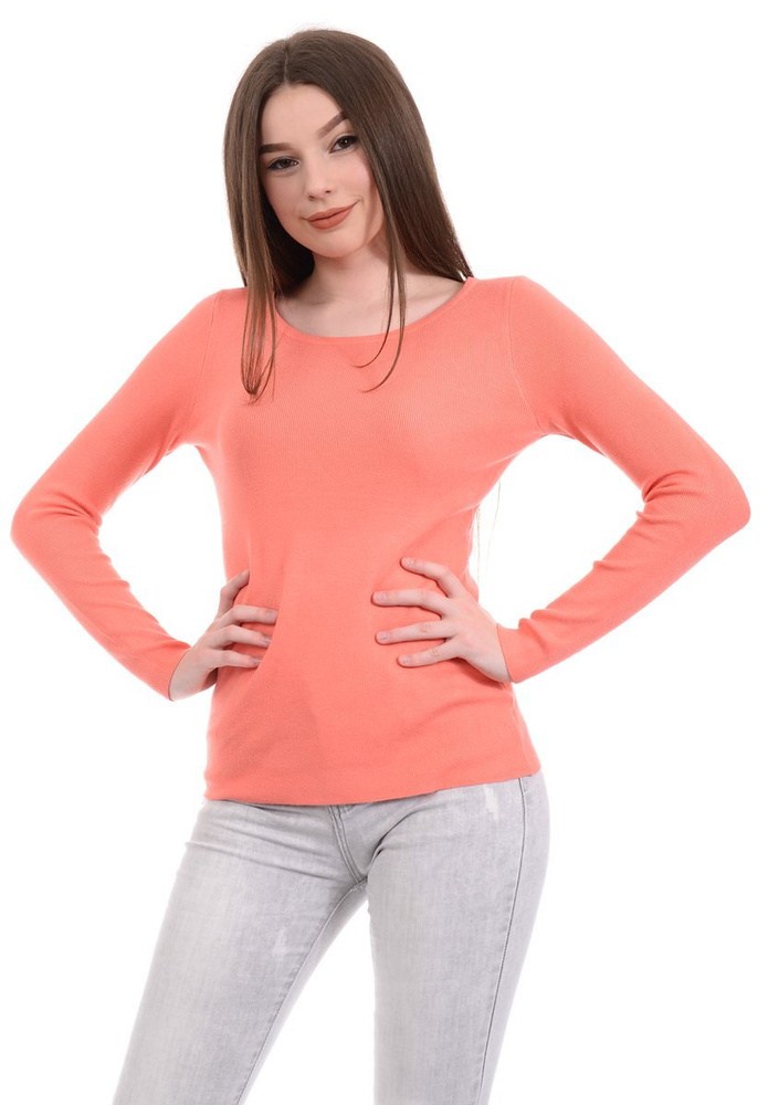 Damski Sweter Pomarańczowy