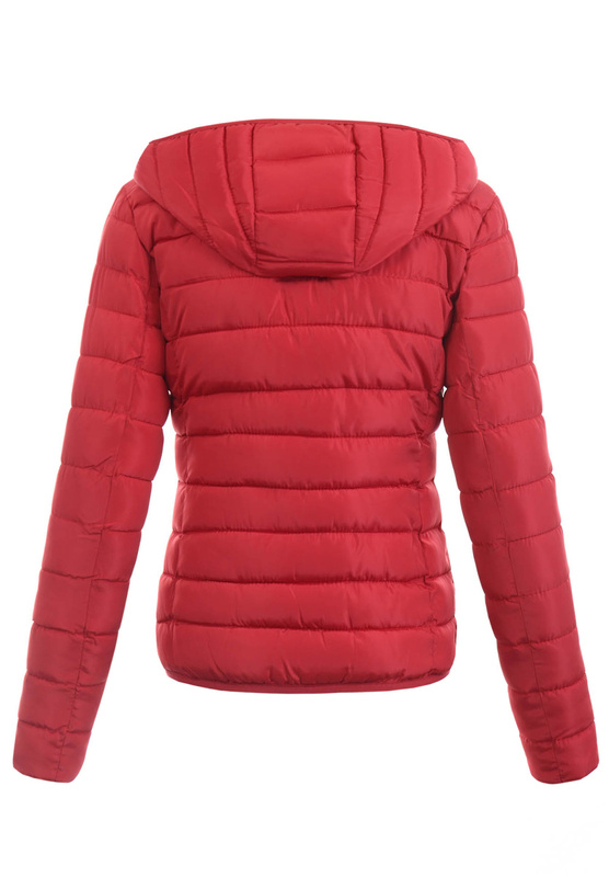 Damska Dwustronna Wiosenno - Jesienna Kurtka Judyta Czerwona