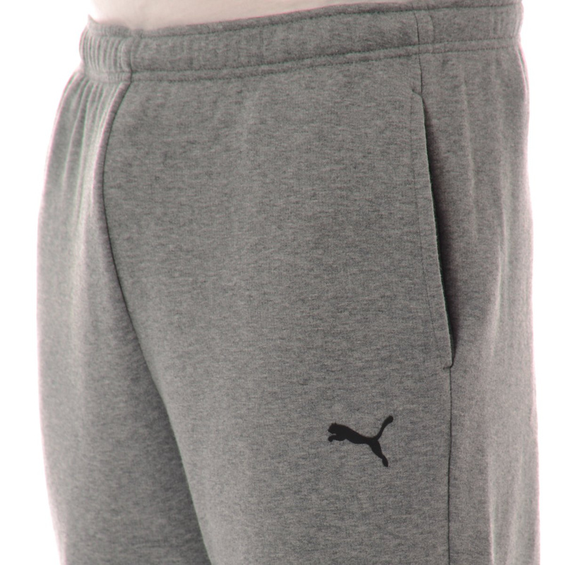 Bawełniane Spodnie Dresowe Puma Szare