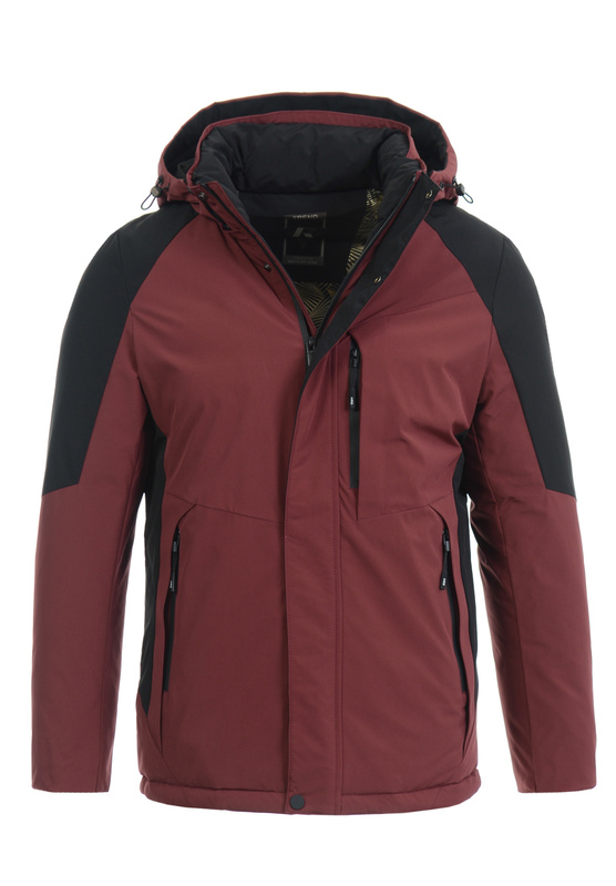 Męska Zimowa Kurtka Jakub Bordowa
