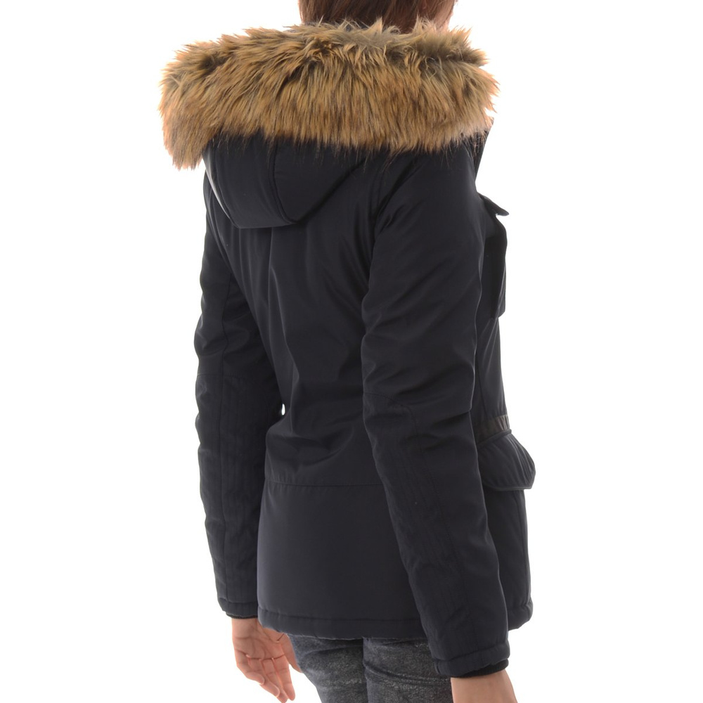 Damska Kurtka Zimowa Zelia Granatowa