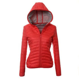 Damska Wiosenna - Jesienna Kurtka Ortalionowa Veronica Malinowa