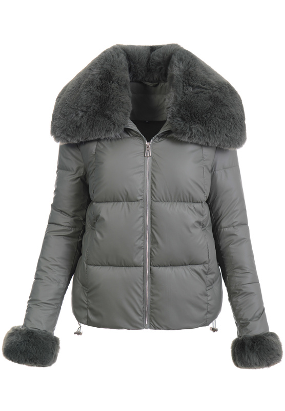 Damska Kurtka Zimowa Bogumiła Zielona