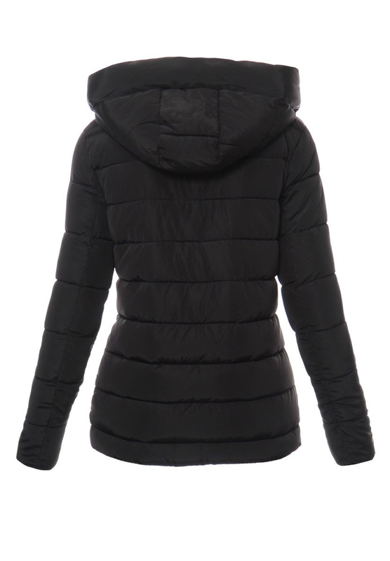 Damska Zimowa Kurtka Ortalionowa Lea Czarna