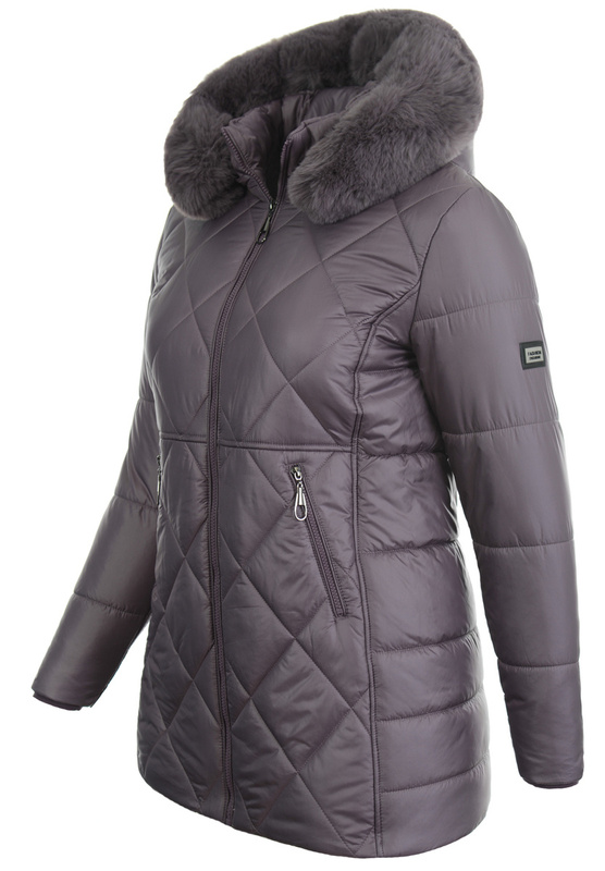 Damska Kurtka Ortalionowa Aldona Fioletowa