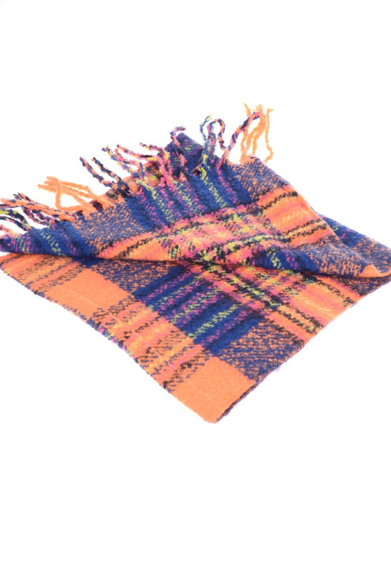 Szal Damski Pomarańczowy