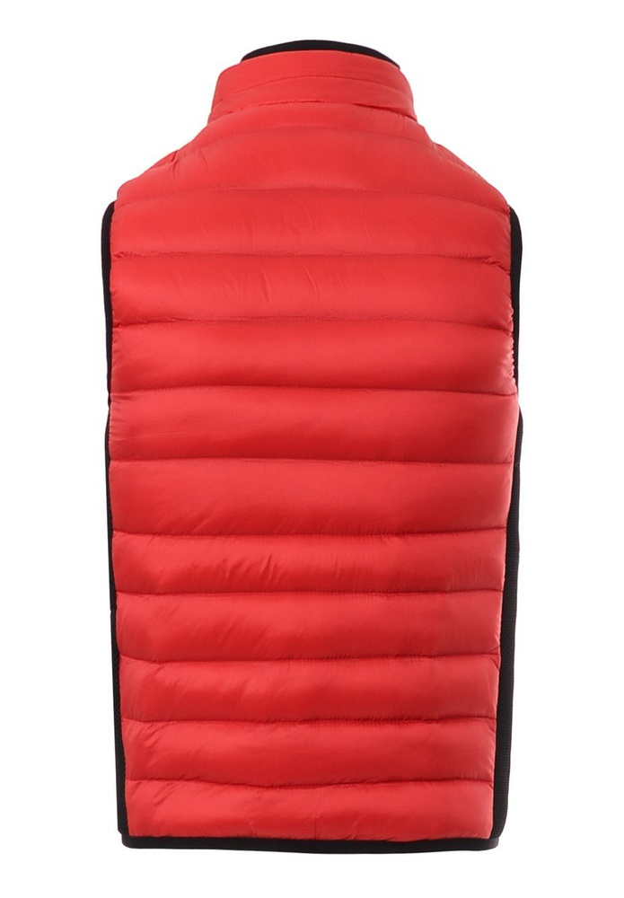 Męska Kamizelka Bezrękawnik Czerwony