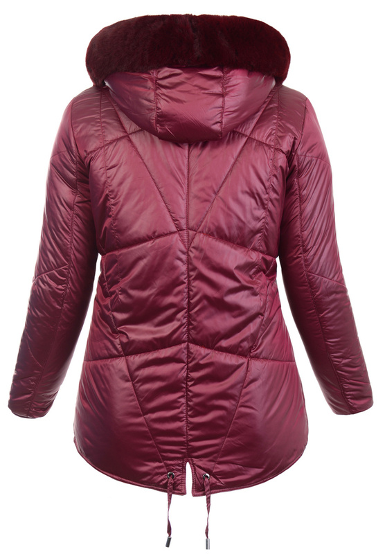 Damska Kurtka Ortalionowa Julianna Bordowa
