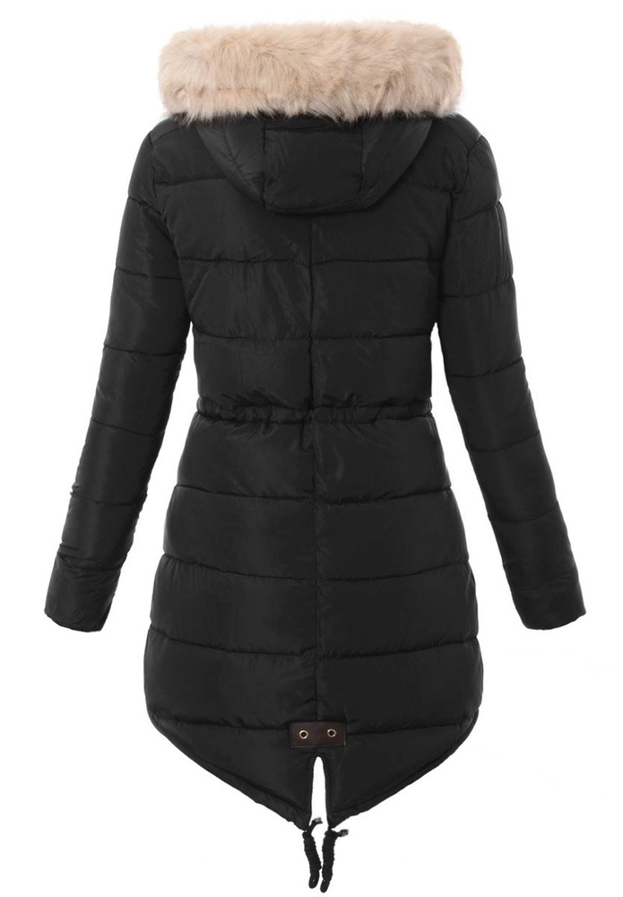 Damska Zimowa Kurtka Ortalionowa Loretta Czarna