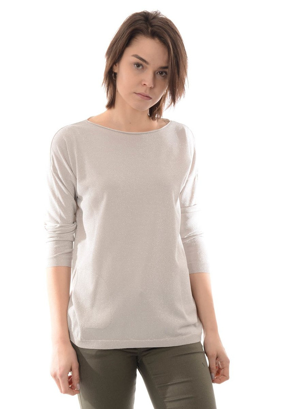Damska Bluzka Oversize Szara