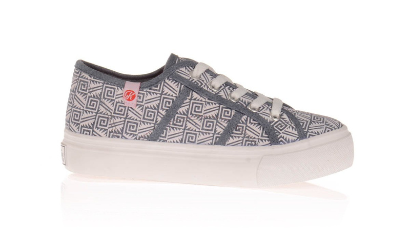 Trampki Tenisówki Creepersy Kylie Szare