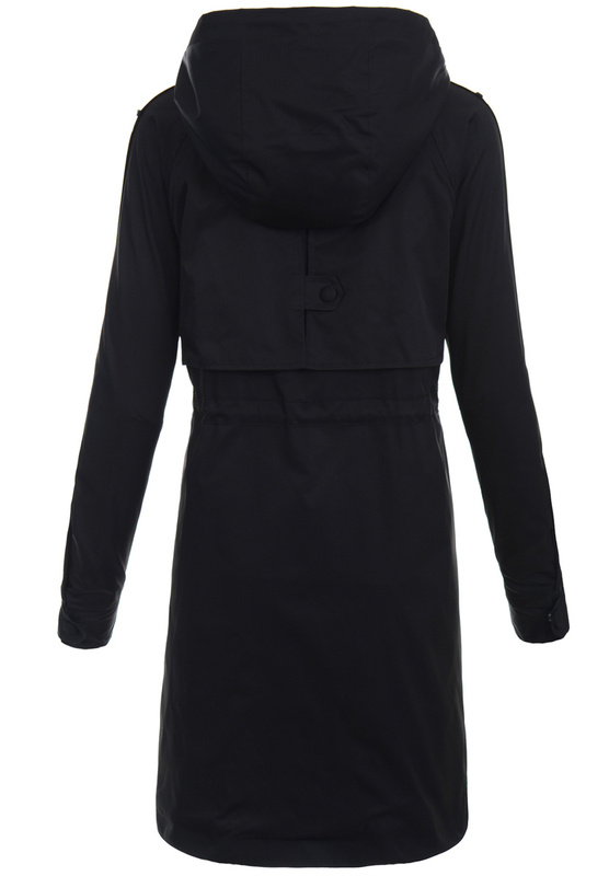 Damska Kurtka Parka Wiosenna Idalia Czarna