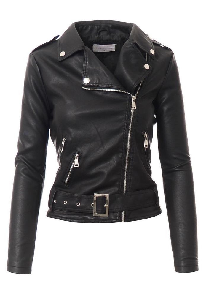 Damska Kurtka Ramoneska Wiera Czarna