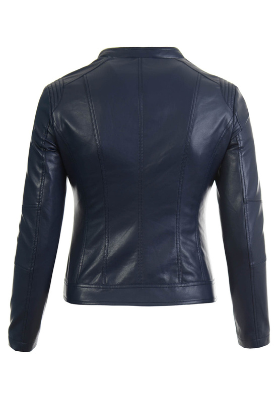 Damska Kurtka Ramoneska Asteria Granatowa