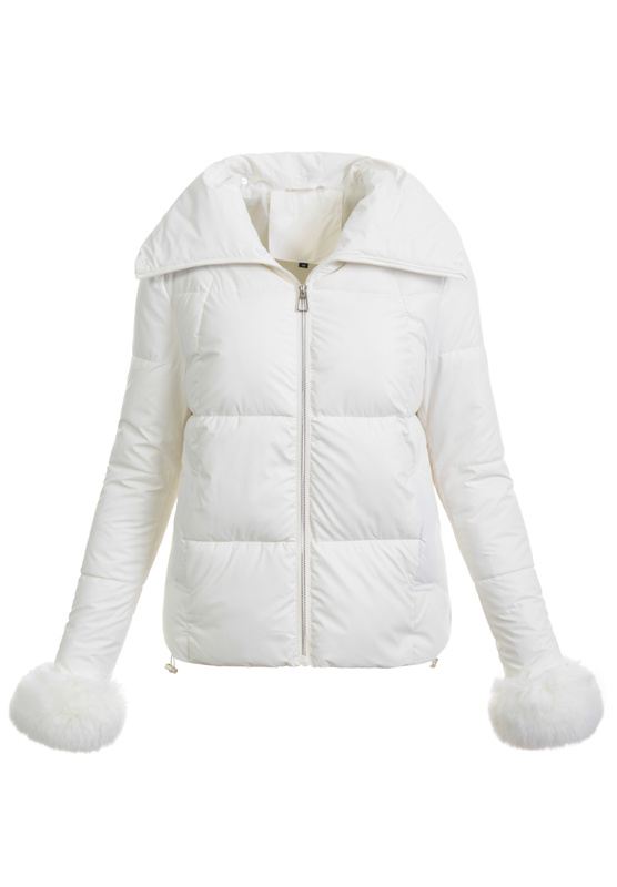 Damska Kurtka Zimowa Bogumiła Ecru
