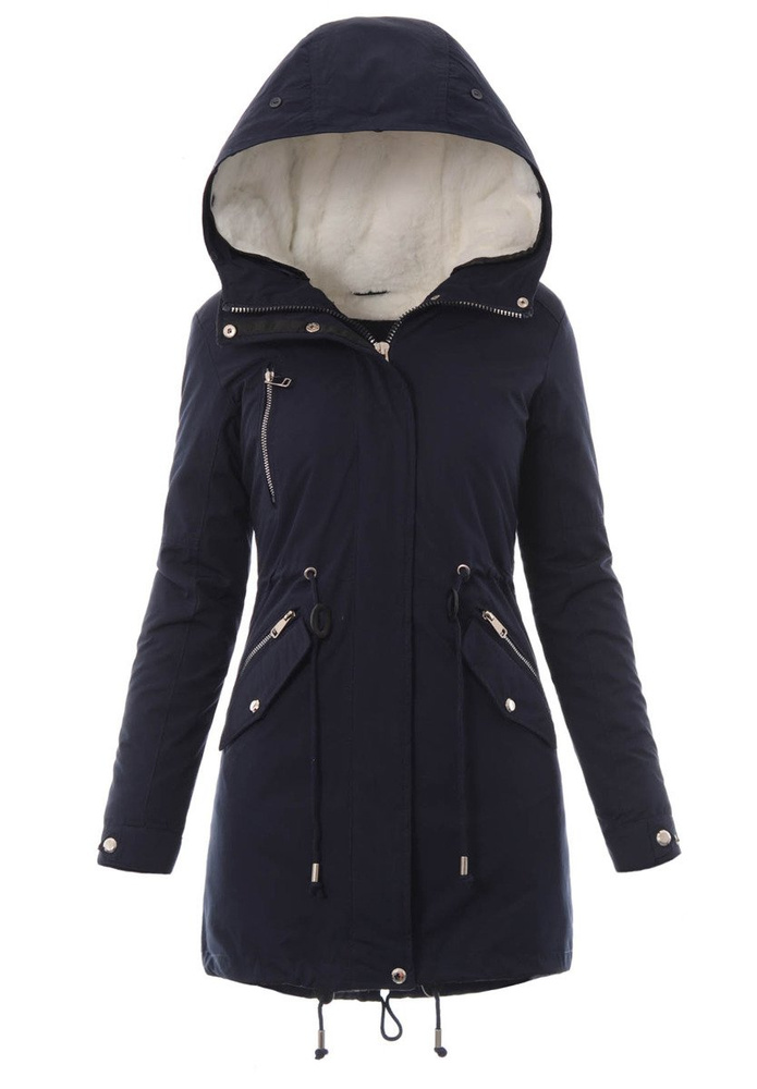 Damska Kurtka Parka Zimowa 2w1 Mirela Granat