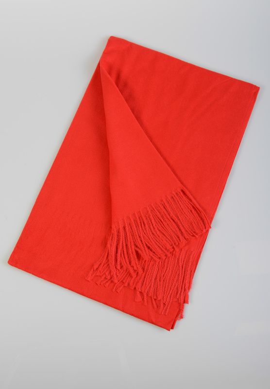 Szal Damski Czerwony