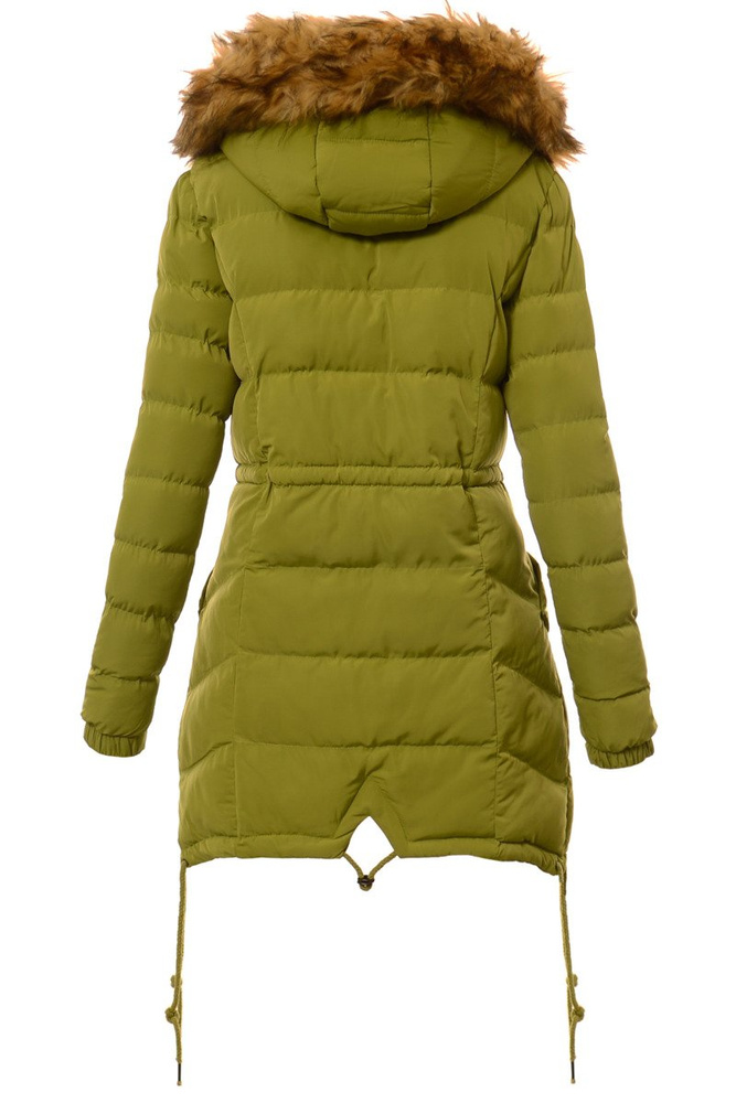 Damska Kurtka Ortalionowa Jasno Zielona